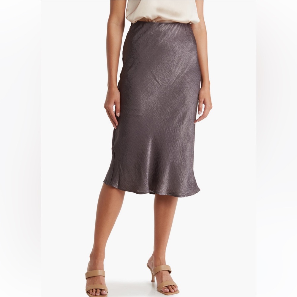 Bobeau Elegant Gray Women's Skirt